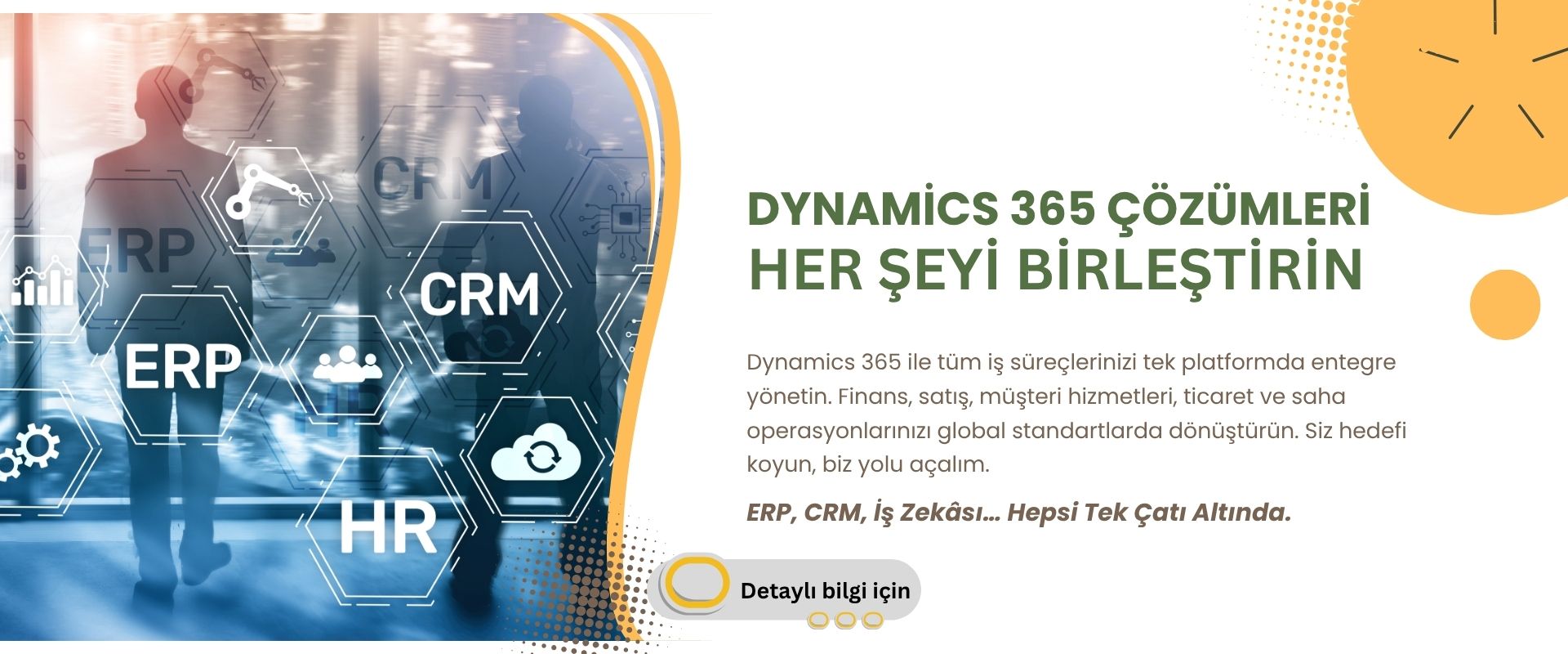 Dynamics 365 Genel Çözümleri – Her Şeyi Birleştirin