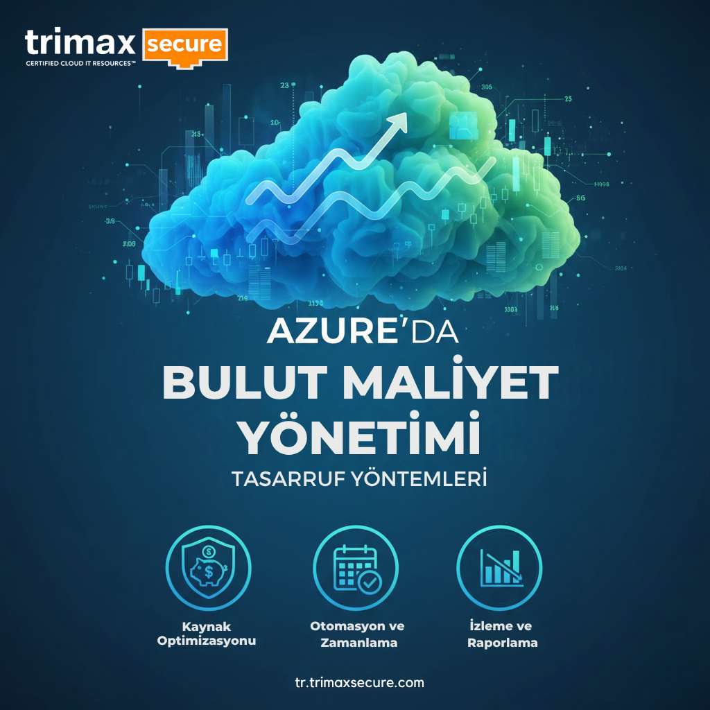 Azure’da bulut maliyet yönetimi ve tasarruf yöntemleri — TrimaxSecure ile kaynak optimizasyonu, otomasyon, izleme ve raporlama çözümleri.